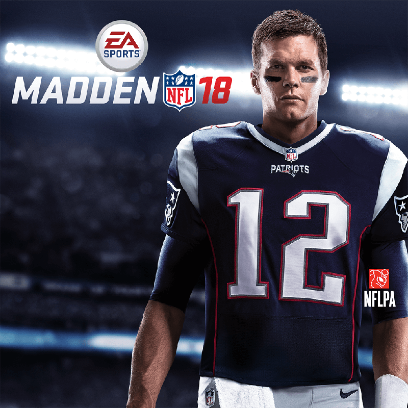 Madden NFL 18 box art for Playstation 4